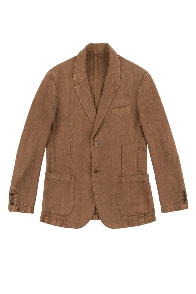 Original Vintage Linen Deconstructed Jacket