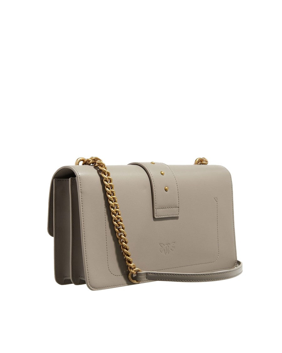 Pinko Medium Love Crossbody Bag – Walnut