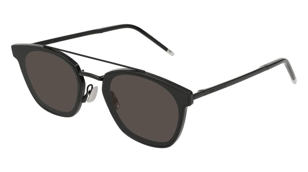 Saint Laurent Sunglasses Sl 28 Metal 001 Black Black Grey 61/17/145
