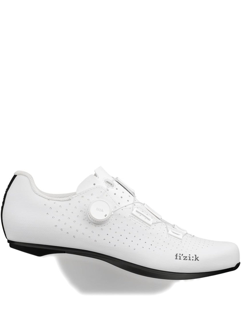 Fizik White Tempo Decos Carbon Shoes