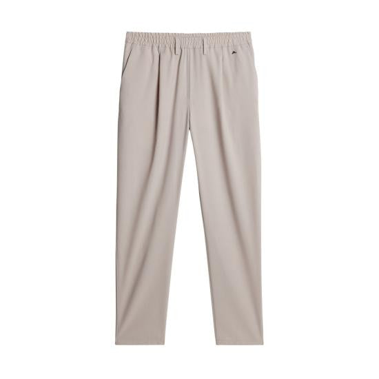 J Lindeberg Straight-Fit Trousers With Elastic Waistband And Refined Texture