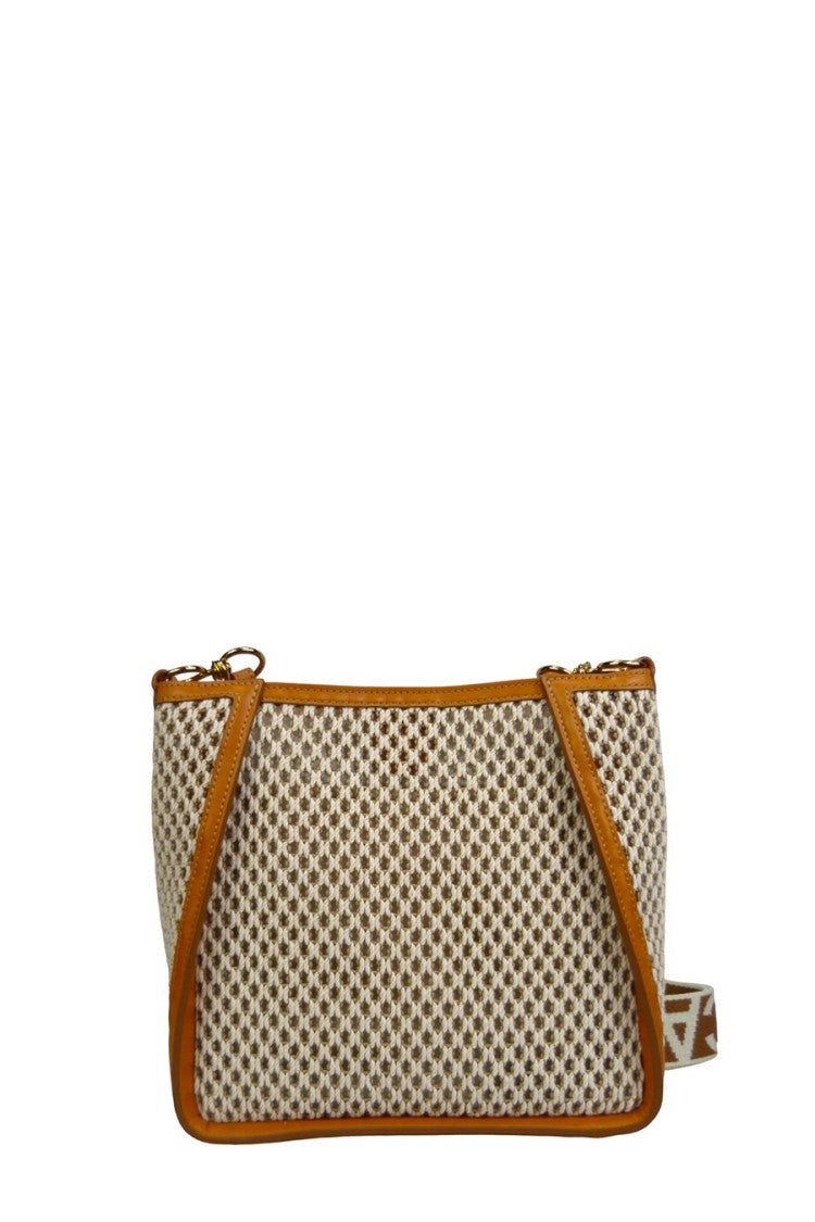 Stella Mccartney Multicolor Stella Logo Rope-Mesh Shoulder Bag
