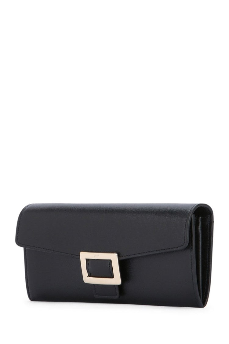Roger Vivier Structured Black Handbag With Minimalist Design