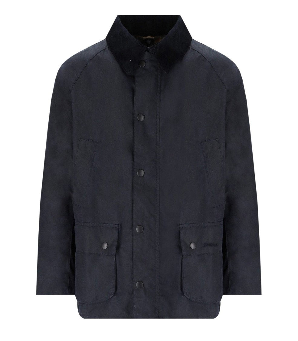 Barbour Ashby Wax Navy Blue Jacket