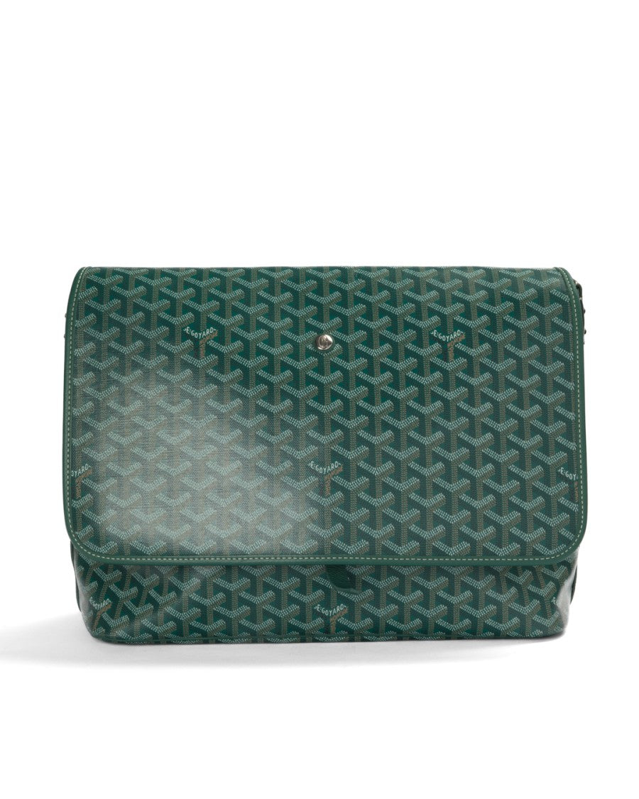 Goyard Medium Capetien Shoulder Bag With Goyardine Canvas And Leather Accents