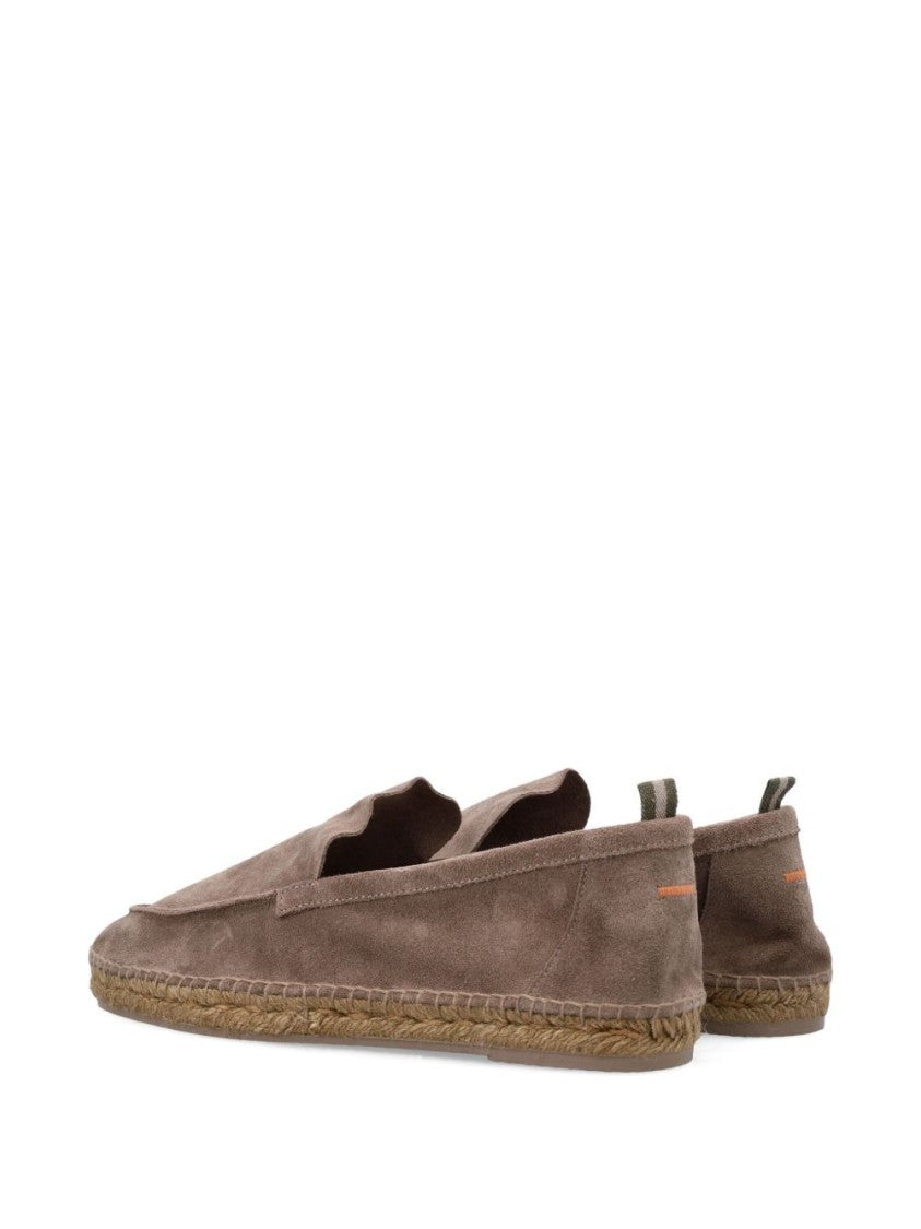 Castaner Suede Slip-On Espadrilles With Jute-Wrapped Sole