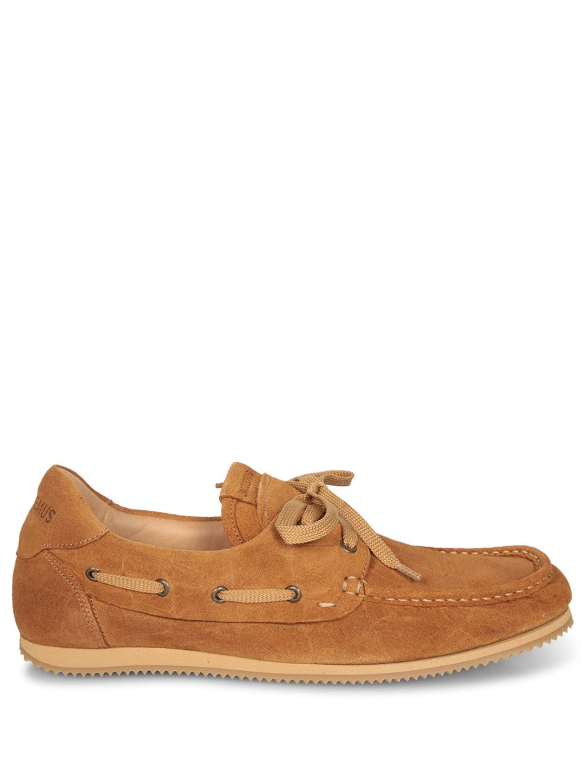 Jacquemus Camel Suede Loafers