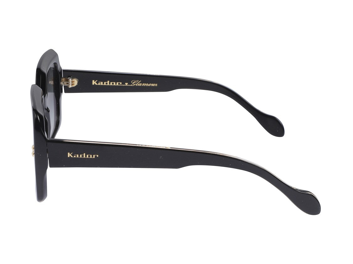 Kador Gold Kate Glamour Glossy Oversized Square Sunglasses