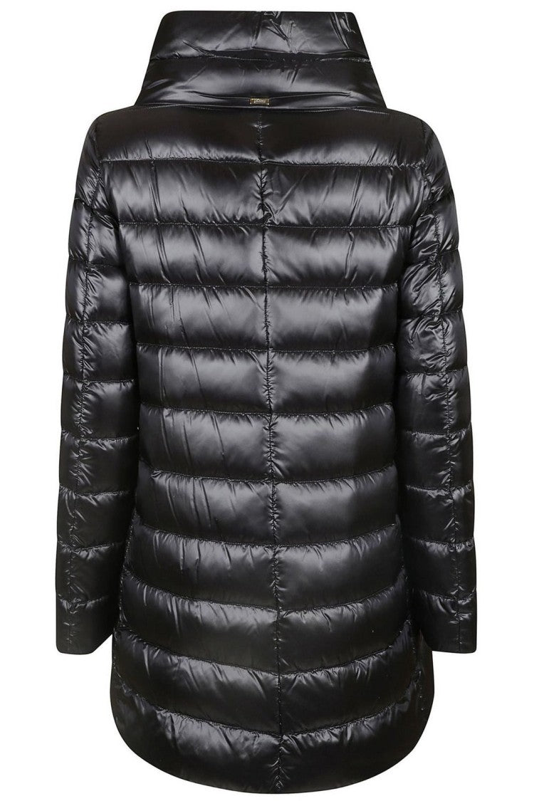 Herno Quilted Padded Jacket With High Collar
