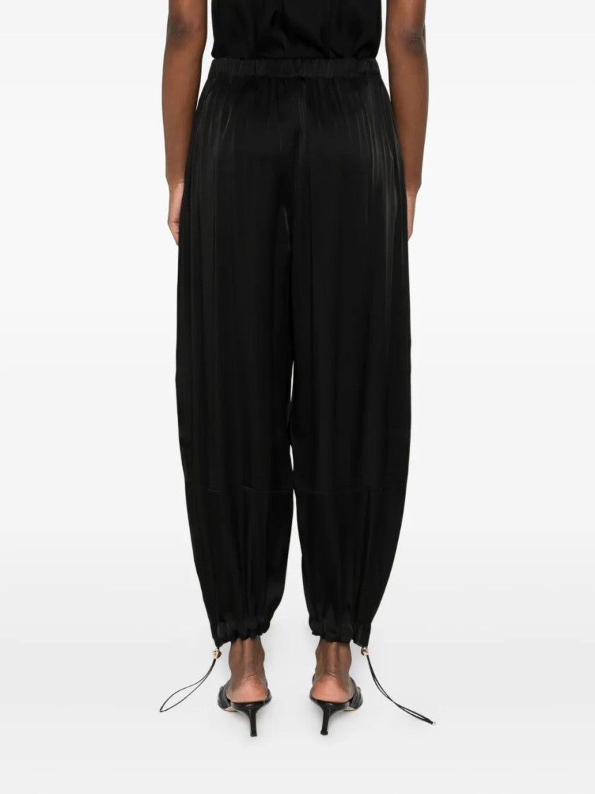 Fabiana Filippi Elastic-Waist Drawstring Trousers