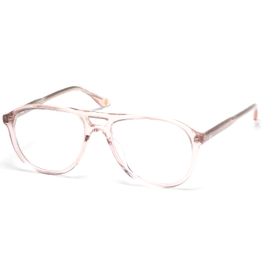 Peter And May Aria Nocturne Translucent Pink Acetate Eyeglasses