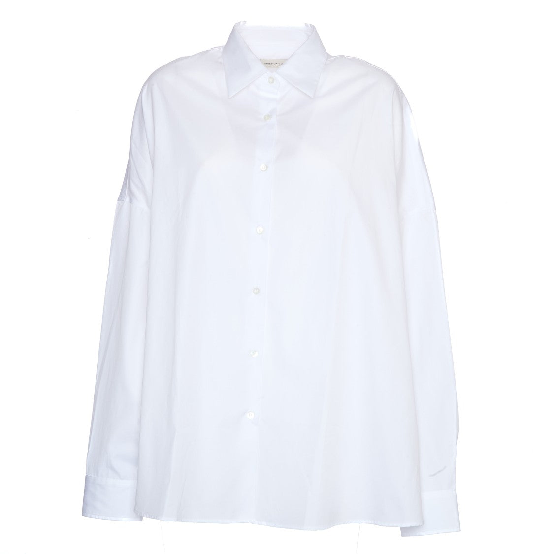 Dries Van Noten Relaxed Oversized Cotton Shirt