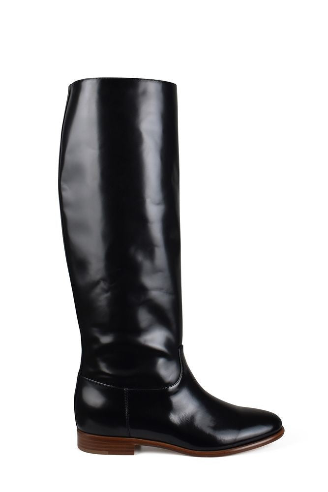 Gabriela Hearst Tall Boots In Glossy Patent Leather