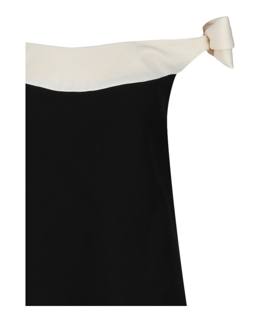 Valentino Crepe Mini Dress