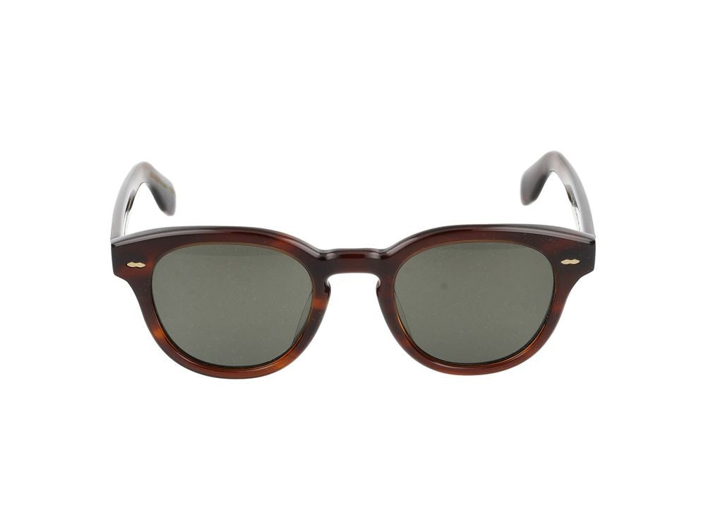 Oliver Peoples Tortoiseshell 0Ov5413su Acetate Round Sunglasses