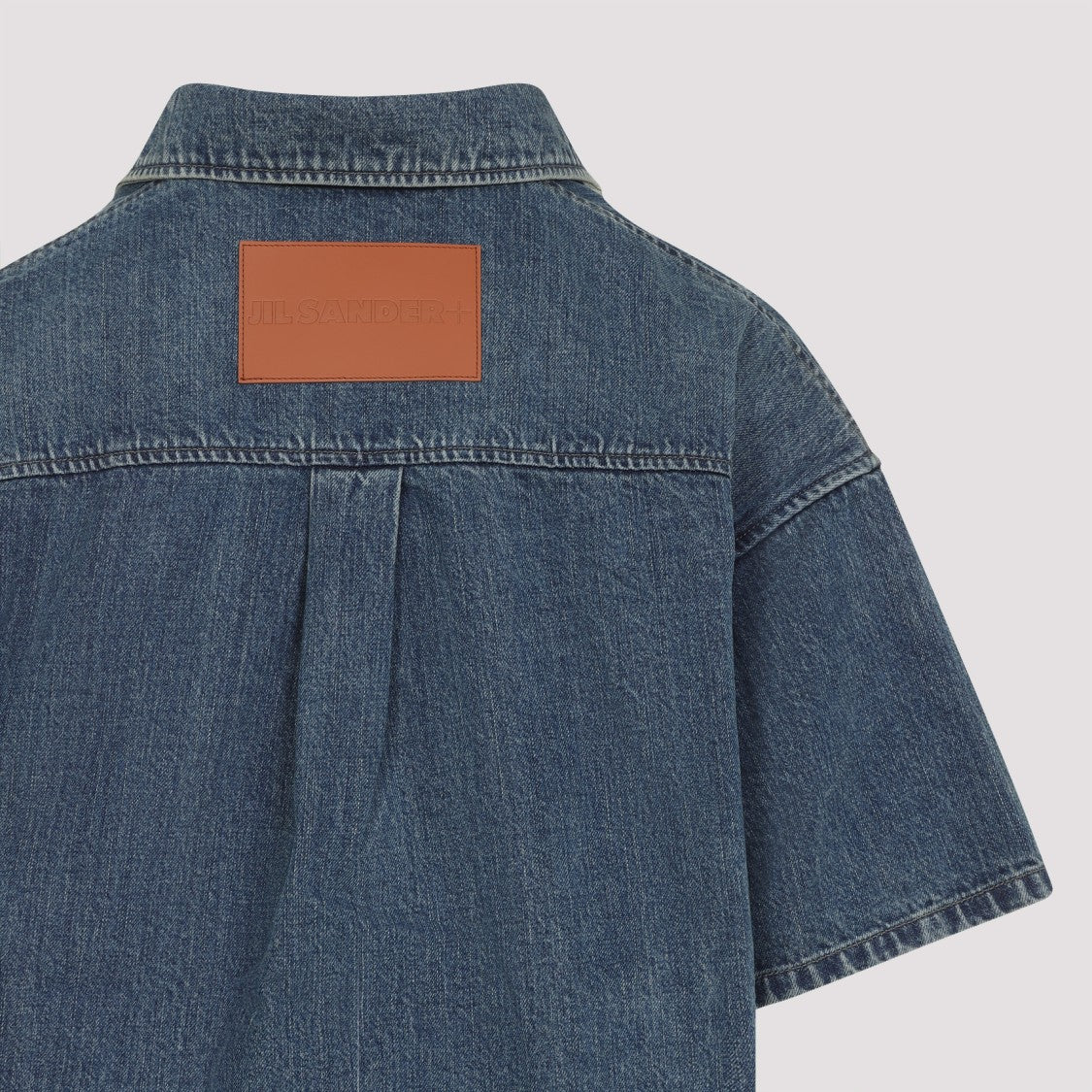 Jil Sander Bleached Blue Denim Shirt