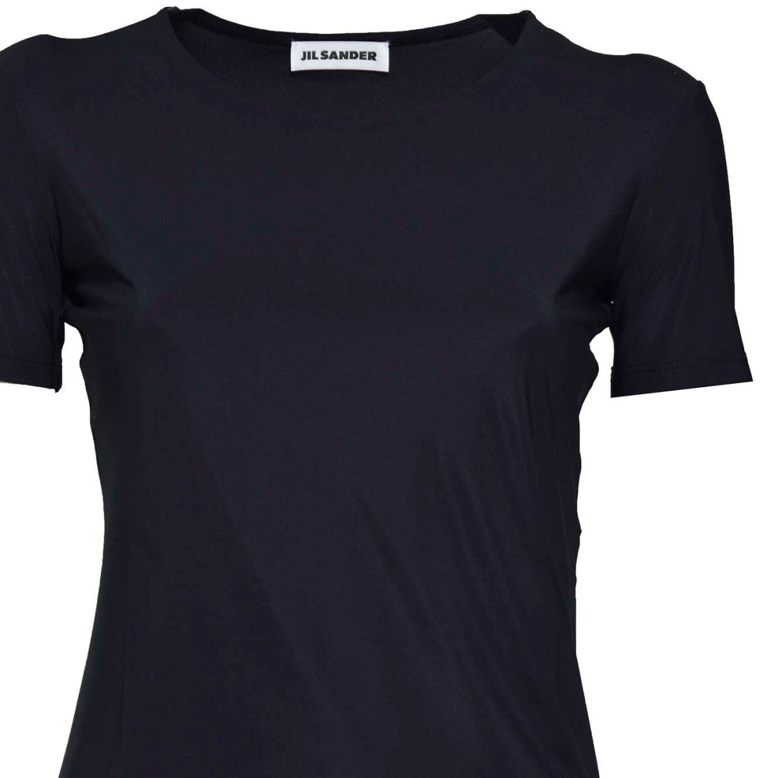 Jil Sander Black Cotton Fitted T-Shirt