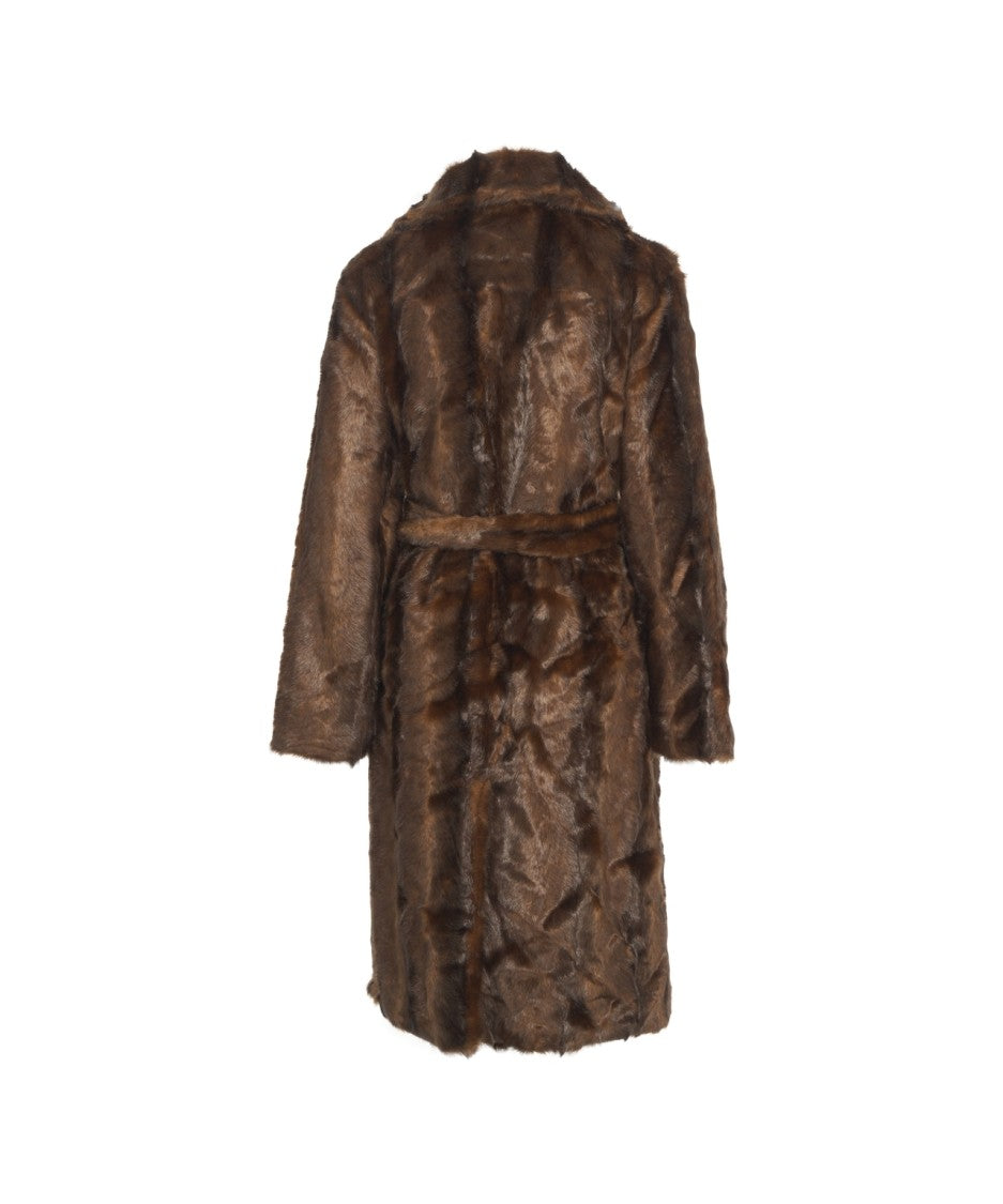 Jakke Frosig' Faux Fur Coat