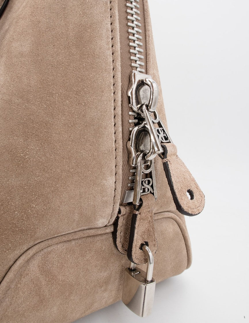 Ermanno Scervino Calfskin Handbag With Detachable Shoulder Strap