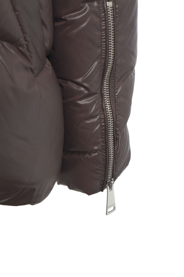 Khrisjoy Glossy Quilted Down Jacket