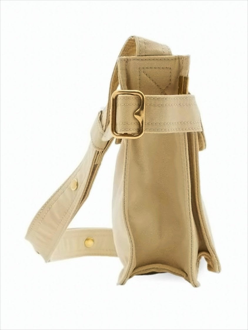 Burberry Compact Crossbody Bag With Front Flap Pocket