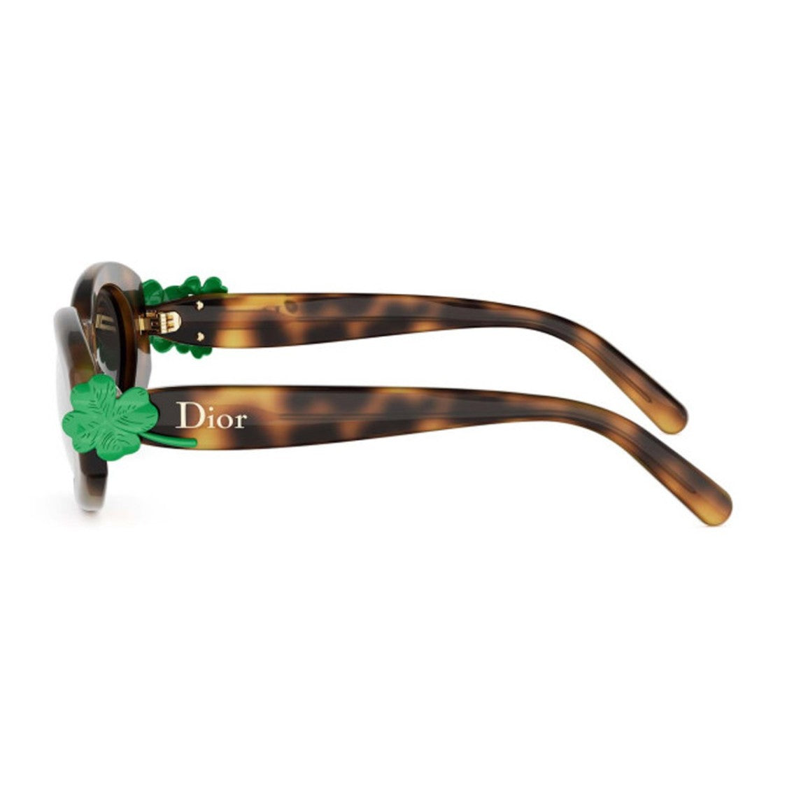 Dior Havana Diorclover Acetate Oval Sunglasses