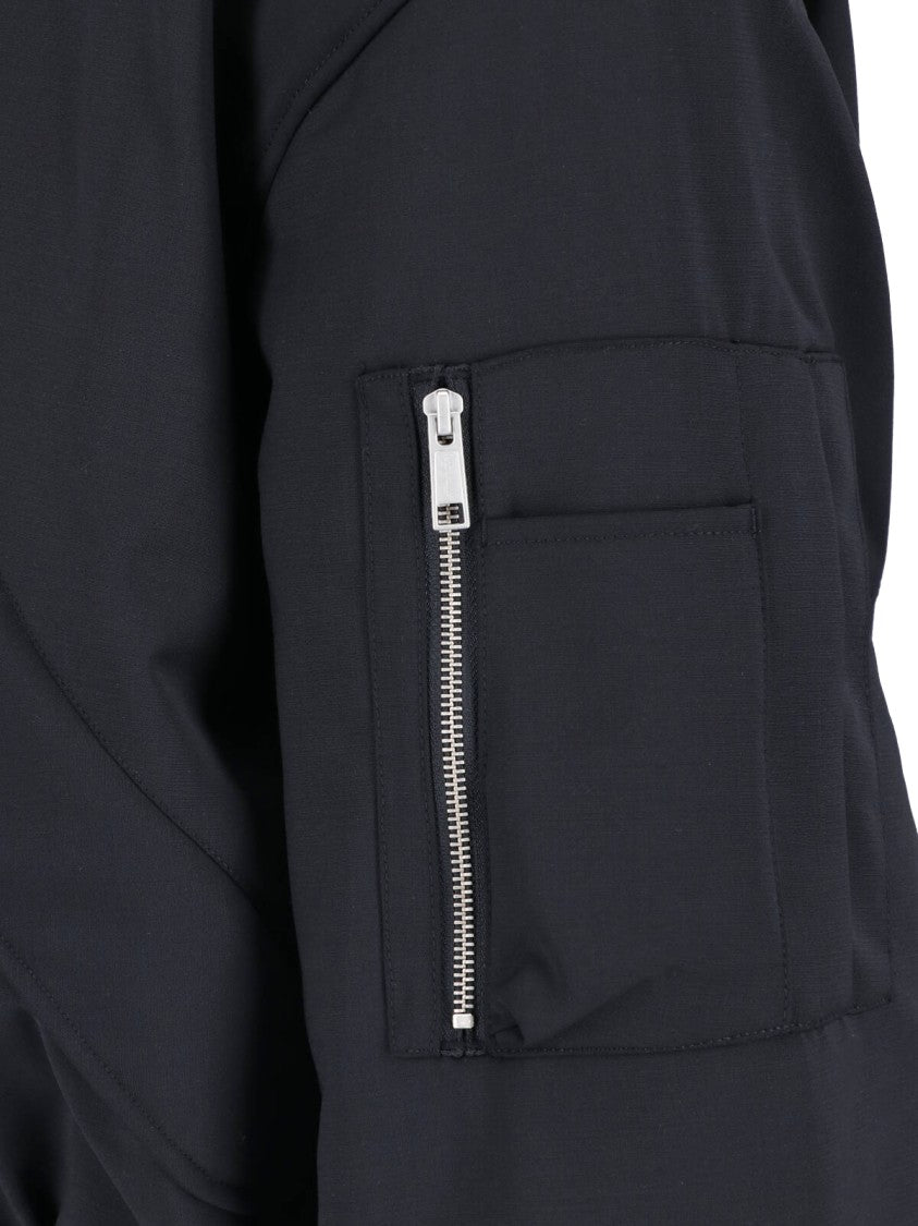 Entire Studios Black Boxy Functional Pocket Jacket
