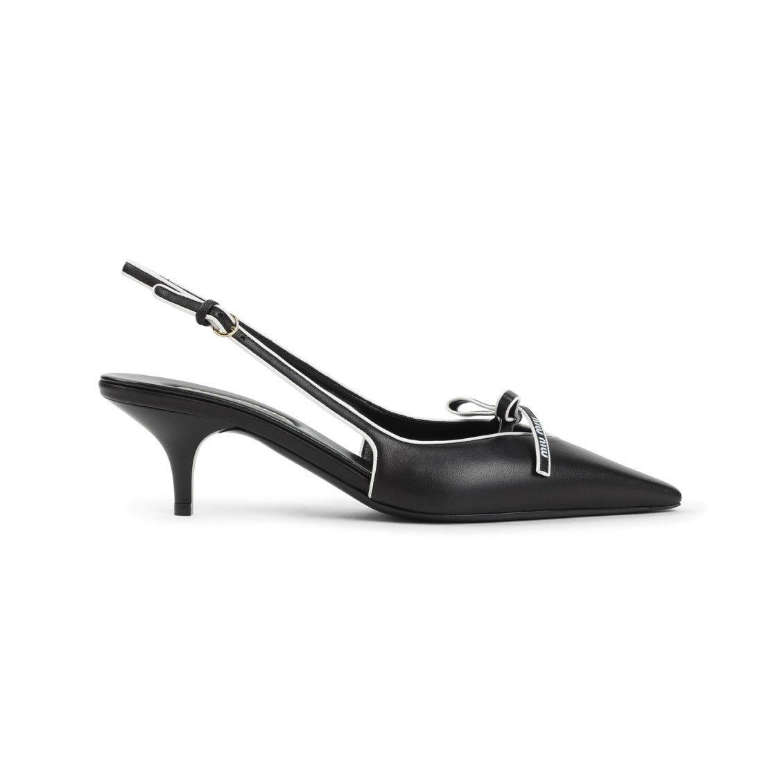 Miu Miu Pointed Toe Slingback Pumps