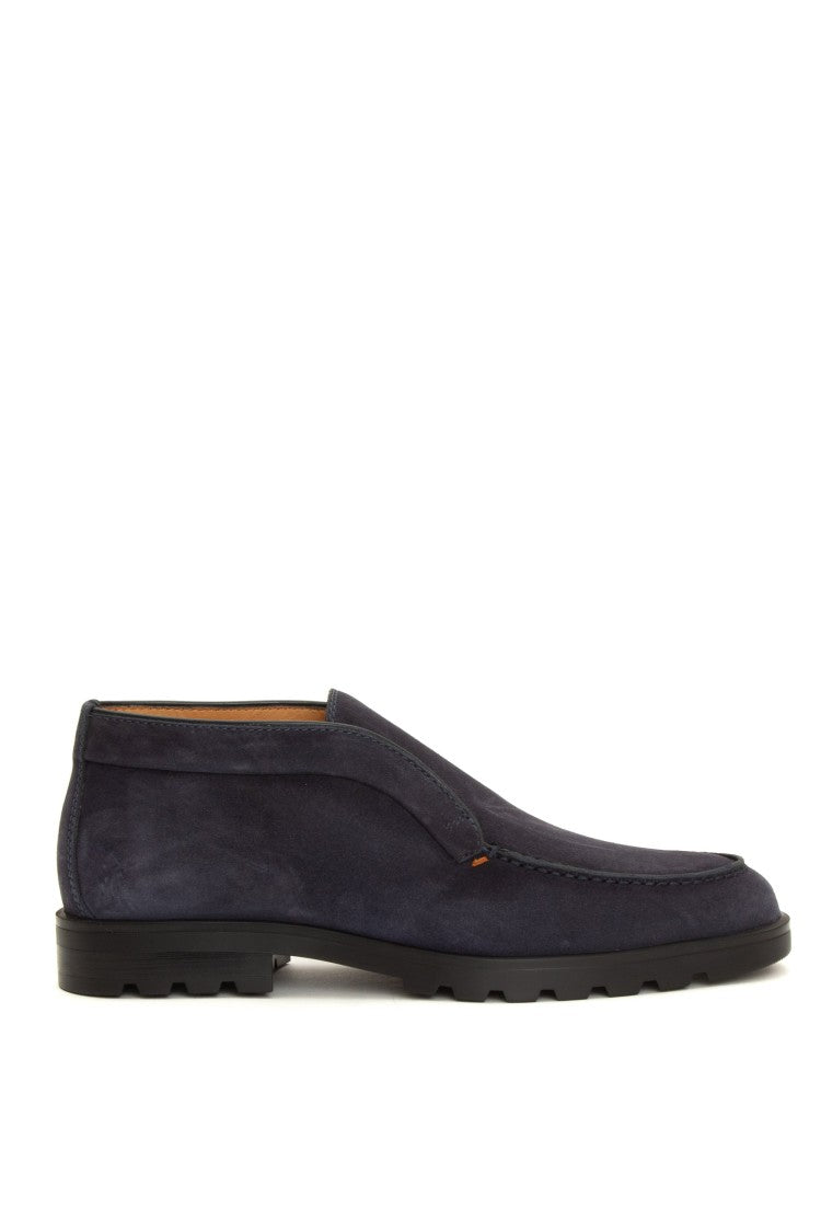 Santoni Rocciatore Suede Desert Boots