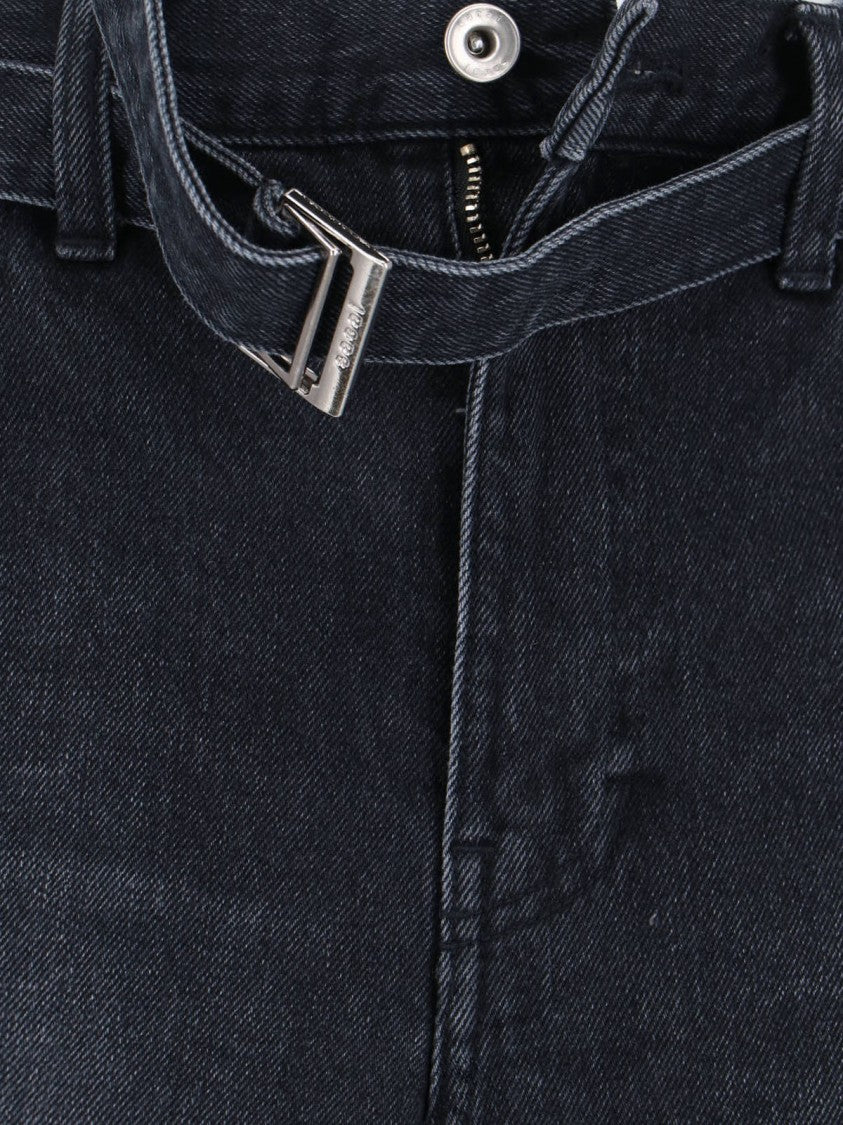 Sacai Barrel Jeans – Black