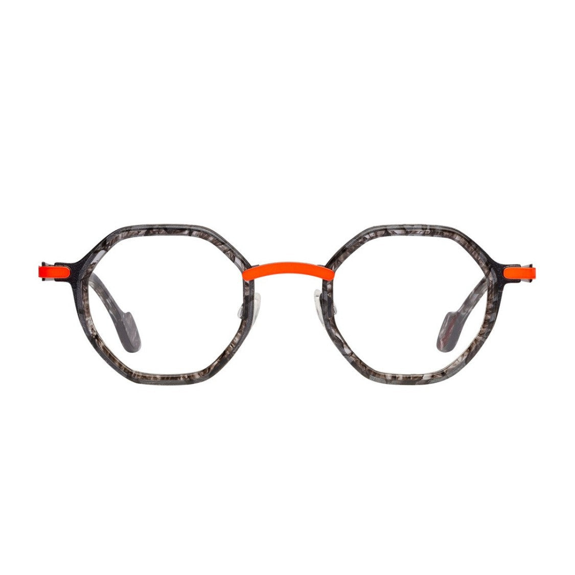 Matttew Titanium Geometric Sunglasses