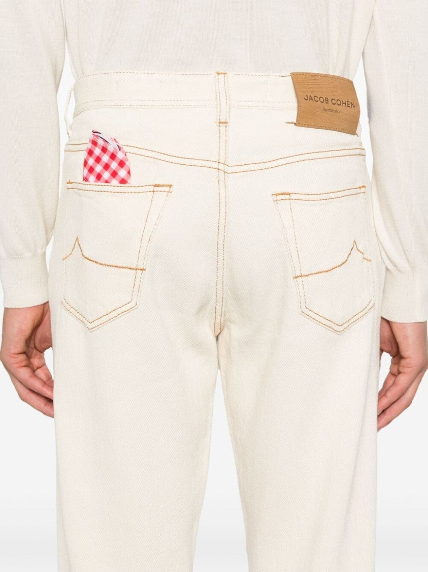 Jacob Cohen `Harrison` 5-Pocket Straight Jeans
