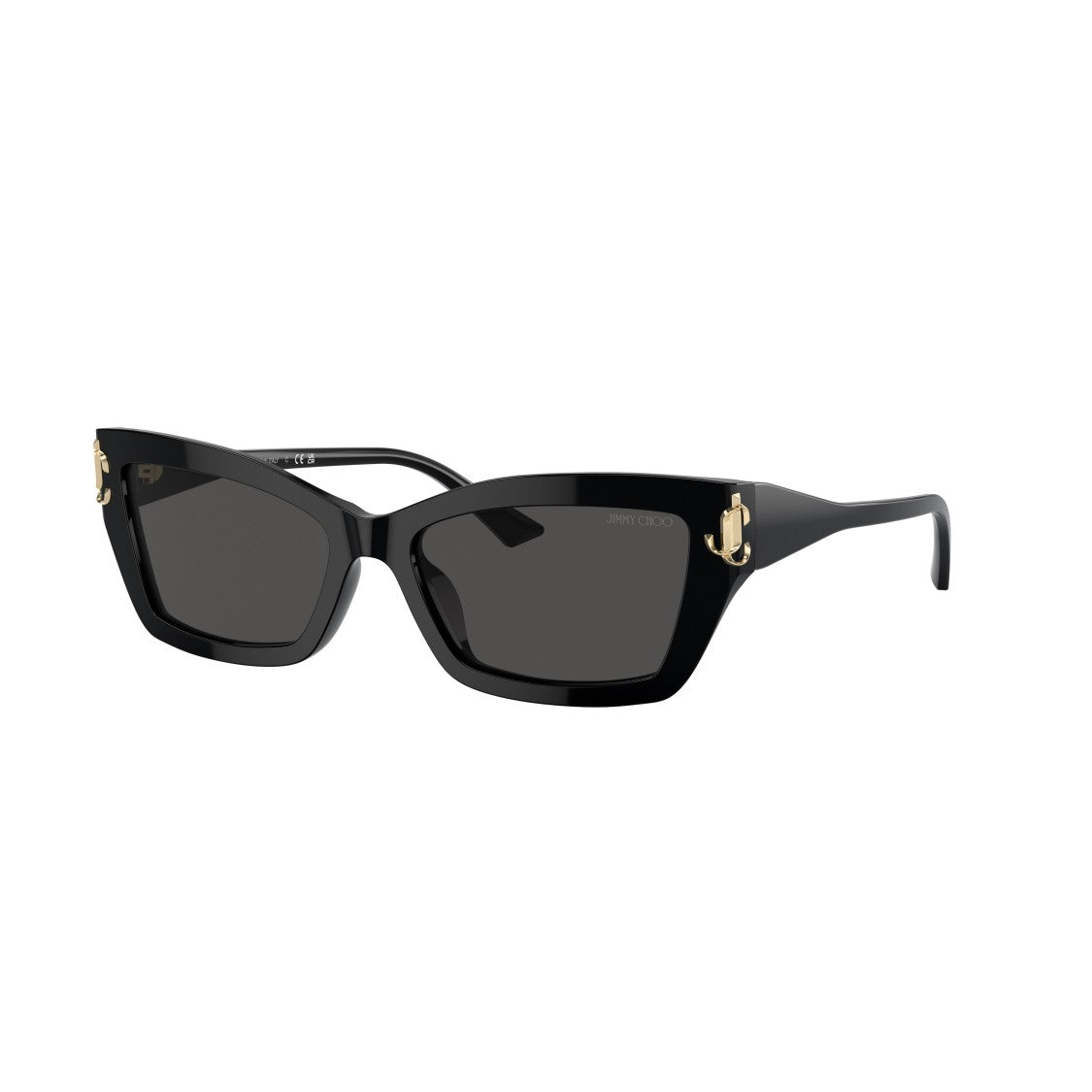 Jimmy Choo 0Jc5011u Rectangular Black Acetate Sunglasses