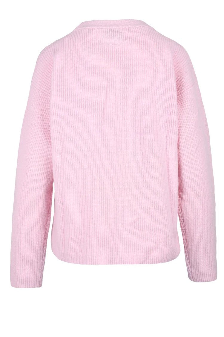 Ballantyne Ribbed Sweater - Pink
