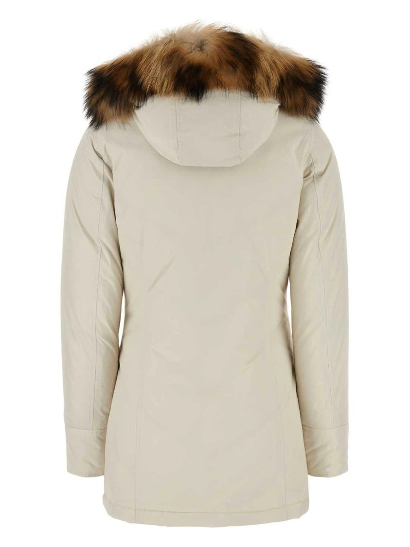 Woolrich Luxury Arctic Raccoon Polyester Parka