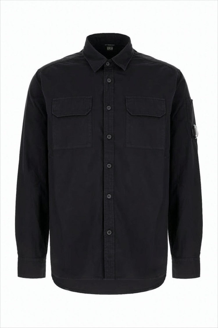 C.P. Company Long-Sleeve Casual Shirt With Classic Collar