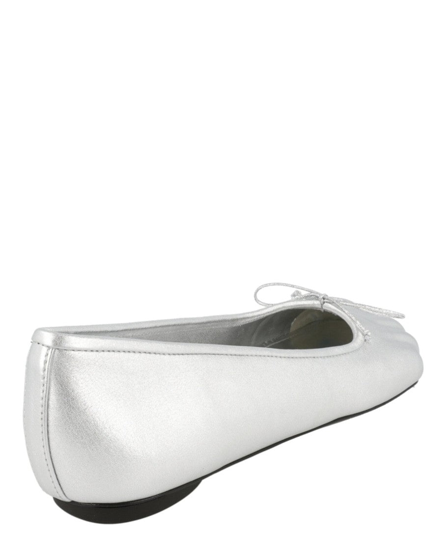 Balenciaga Anatomical Five-Toe Ridge Ballerina Flats With Top-Knot Bow