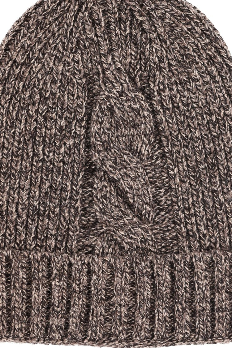 Eleventy Braided Wool-Viscose Beanie