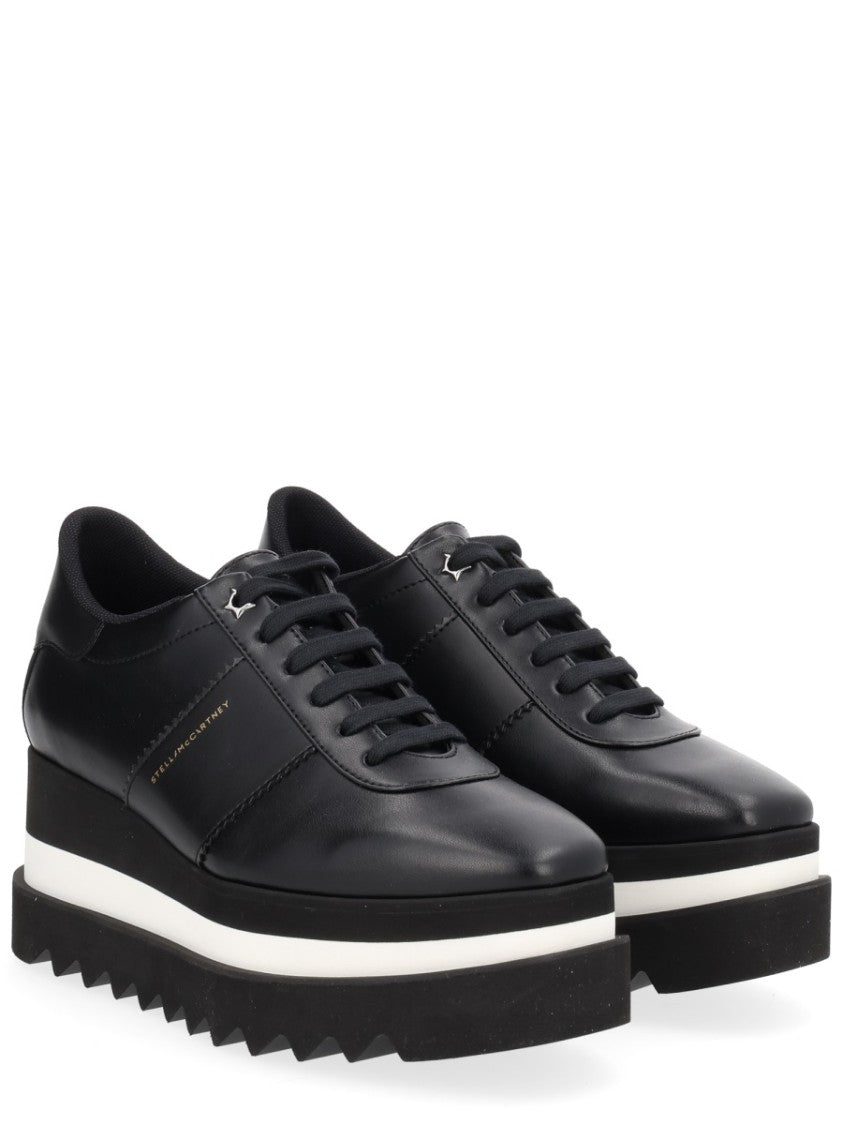 Stella Mccartney Black Sneak Elyse Platform Sneakers