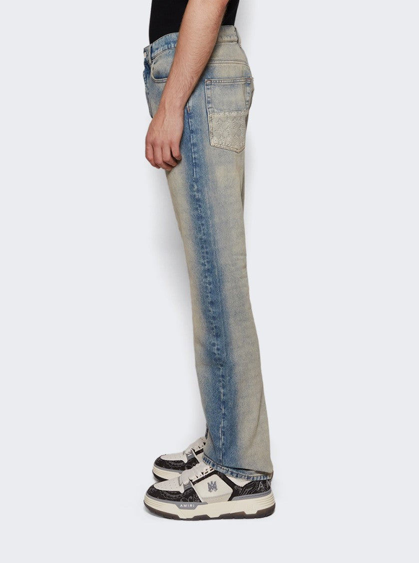 Amiri Ma Quad Cuff Straight Jeans