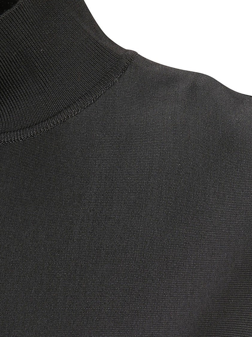 Givenchy Cap Sleeve Mini Dress With High Neck