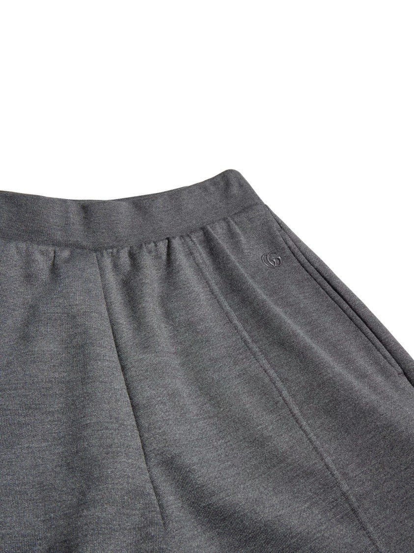 Gucci Wide-Leg Grey Joggers