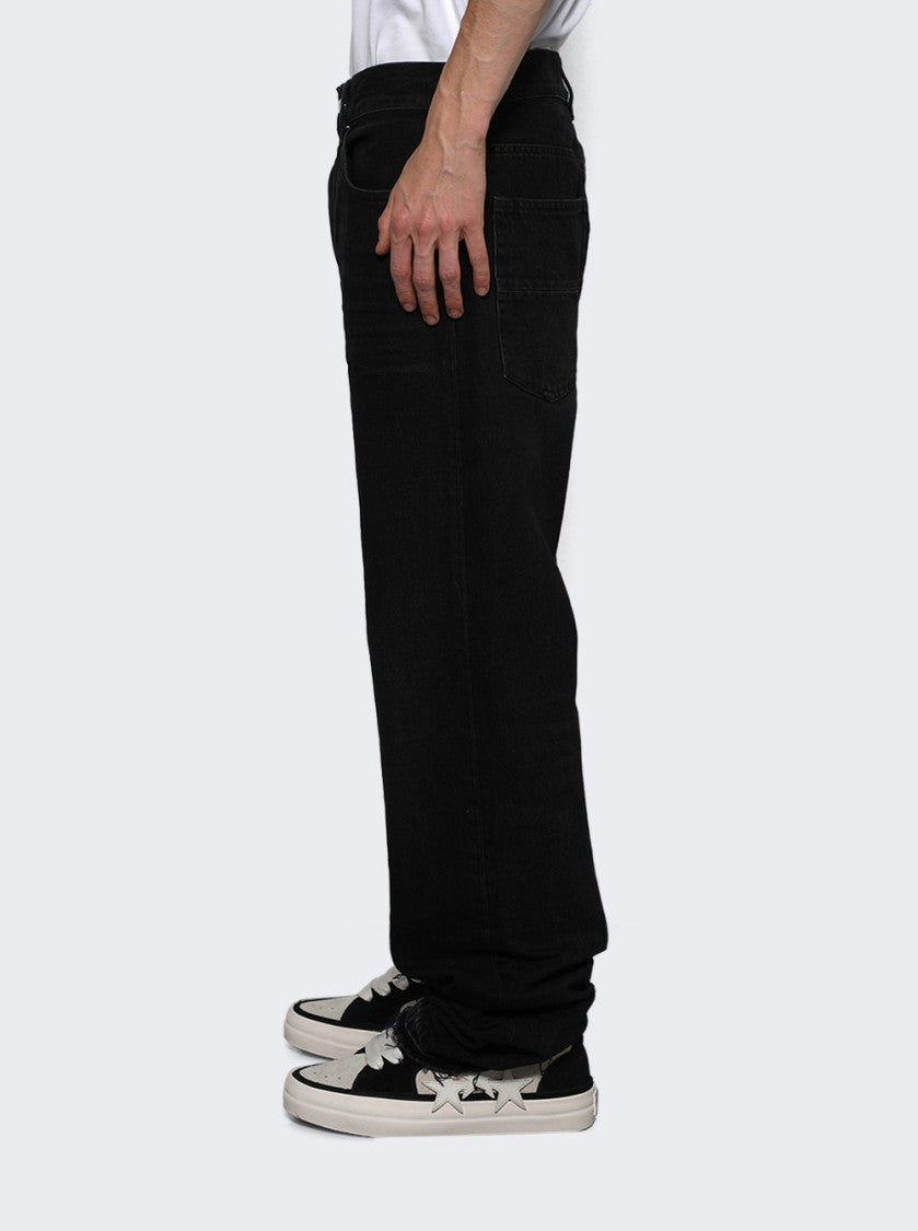 Amiri Released Hem Straight Jean Vintage Black