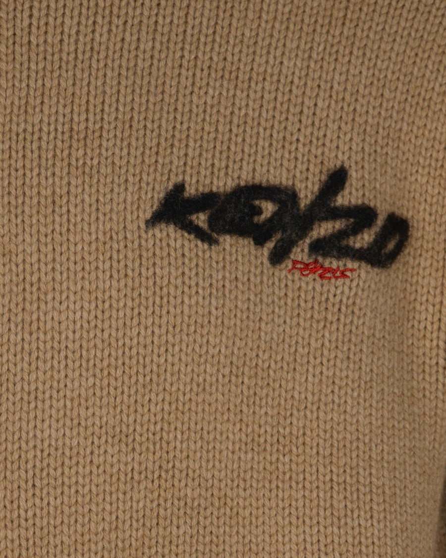 Kenzo X Futura 2000 Wool Cardigan
