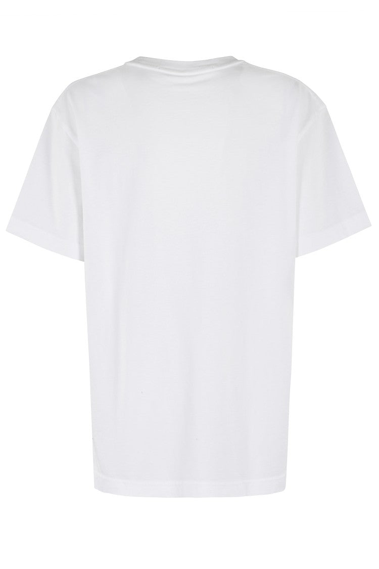 Alexander Wang Distressed Logo Short Sleeve Tee