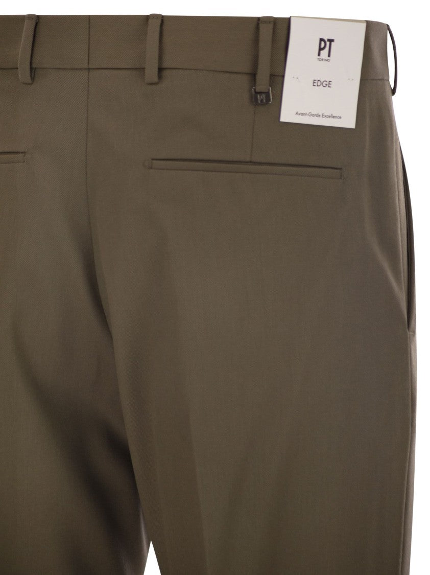 Pt Torino Rebel - Virgin Wool Chino Trousers