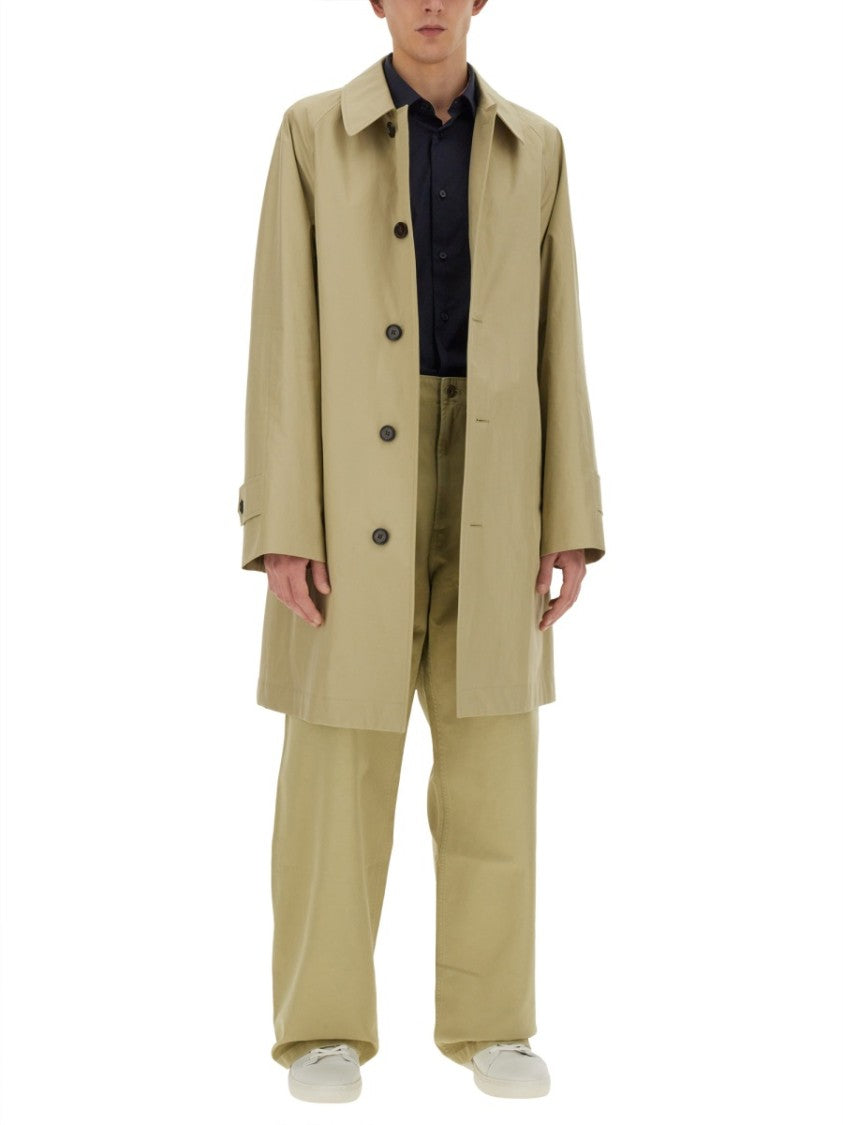 Burberry High-Waisted Straight Leg Pants