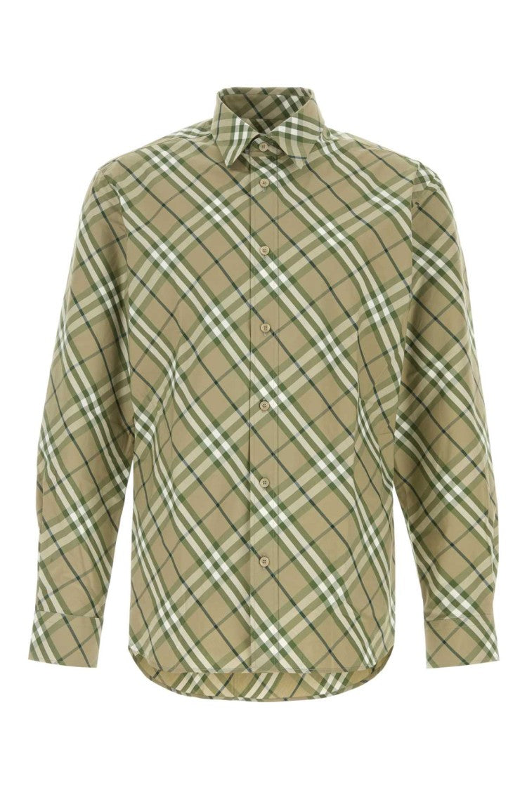 Burberry Embroidered Poplin Shirt