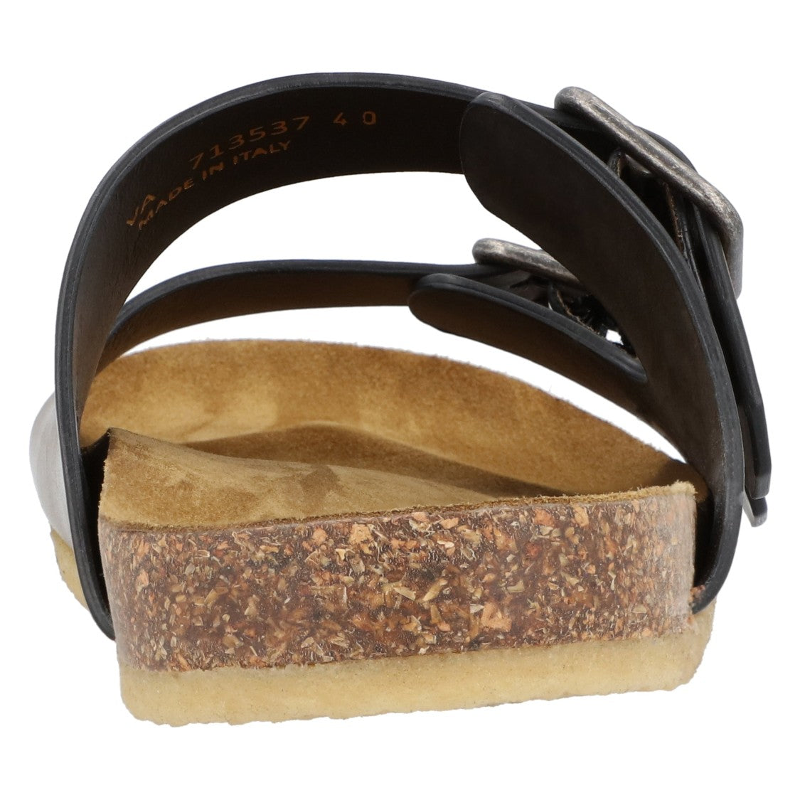 Saint Laurent Smooth Leather "Jimmy" Flat Sandals