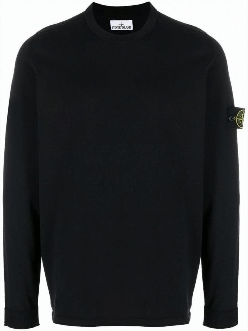 Stone Island Long-Sleeve Cotton Sweater
